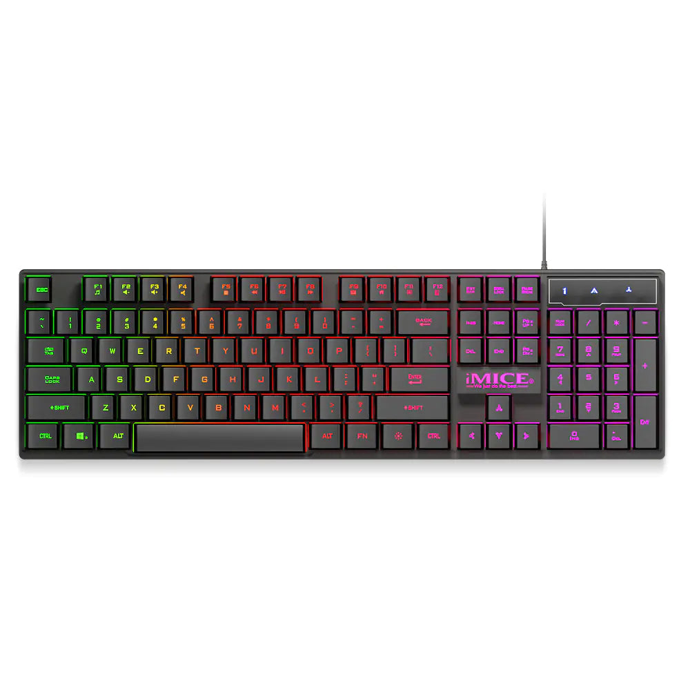 IMICE AK-600 USB Wired Mechanical Keyboard with LED
